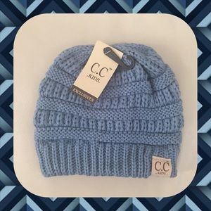 Kids Exclusives Beanie Cap Hat Denim Blue C.C. Kids